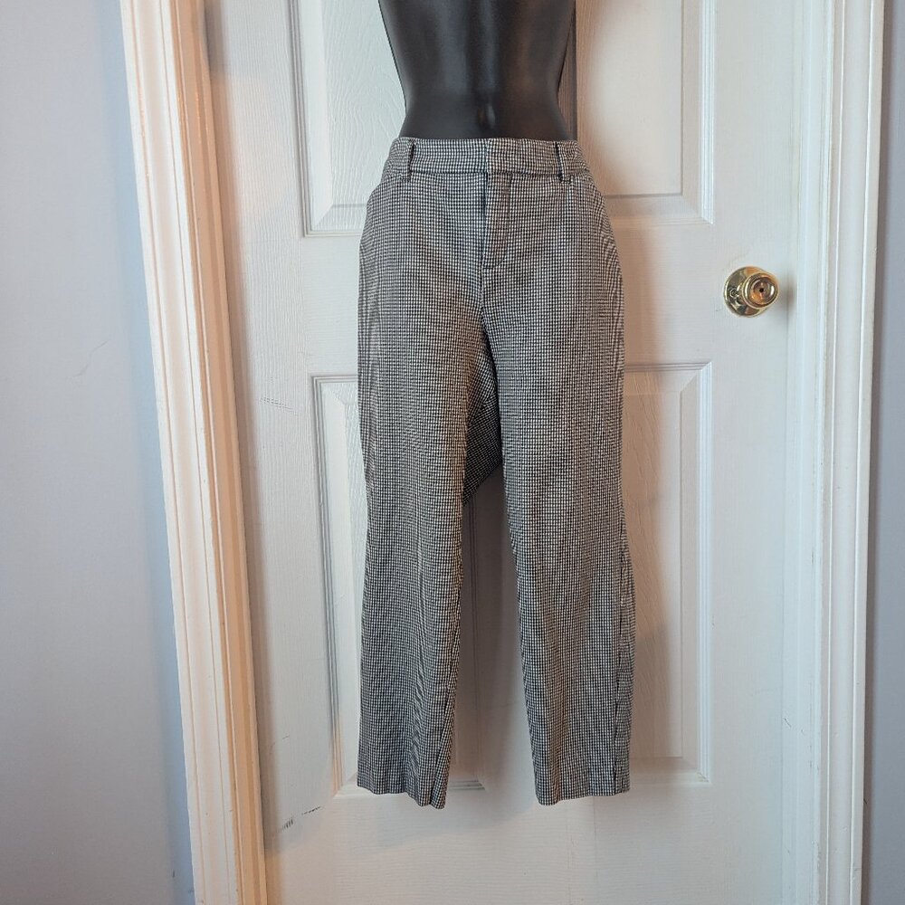 Old Navy black & white pants- 14